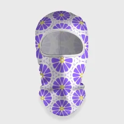 Балаклава 3D Фиолетовые дольки лимона