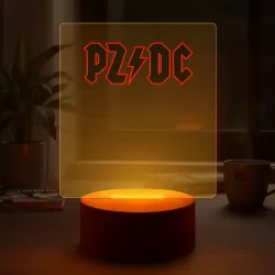 Светильник-ночник PZDC нецензурная рок надпись - фото 2