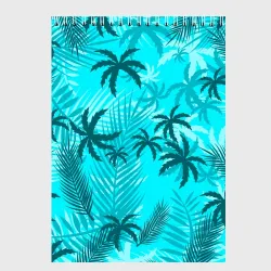 Скетчбук GTA Vice city style Tommy Vercetti тропический пляж