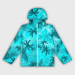 Женская ветровка 3D GTA Vice city style Tommy Vercetti тропический пляж