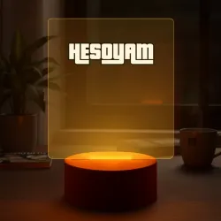 Светильник-ночник Hesoyam GTA San Andreas чит на деньги и оружие белая надпись - фото 2