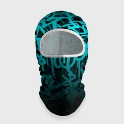 Балаклава 3D Граффити неоновый теггинг