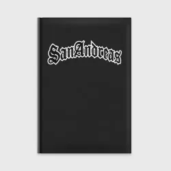 Ежедневник GTA San Andreas надпись белая США