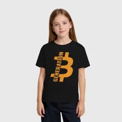 Детская футболка хлопок Поколение биткоин - фото 2