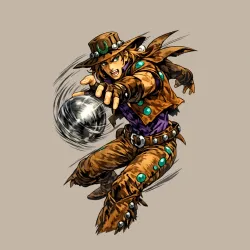 Мужской свитшот хлопок JoJos Steel Ball Run - фото 2