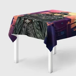 Скатерть 3D ДжоДжо ковбои