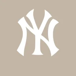 Мужской свитшот хлопок New York white logo Yankees  - фото 2