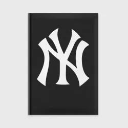 Ежедневник New York white logo Yankees 
