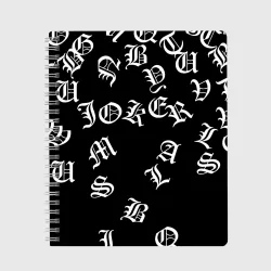 Тетрадь Joker - fantasy letters