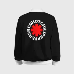 Детский бомбер 3D RHCP - Red Hot Chili Peppers лого на спине
