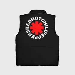 Детский жилет утепленный 3D RHCP - Red Hot Chili Peppers лого на спине
