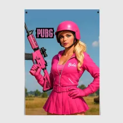 Постер Barbie's skin - Pubg