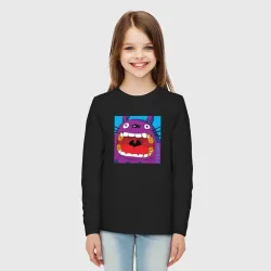 Детский лонгслив хлопок Totoro scream - фото 2