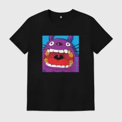 Мужская футболка хлопок Totoro scream