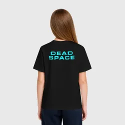 Детская футболка хлопок Маска Айзека dead space на спине - фото 2