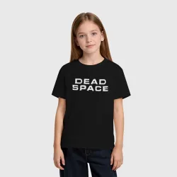 Детская футболка хлопок Dead space white  - фото 2