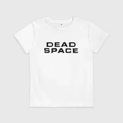 Детская футболка хлопок Dead space black