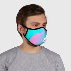 Маска из неопрена Модный розовый и голубой цвет - фото 2