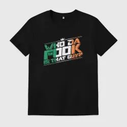 Мужская футболка хлопок Who da fook 
