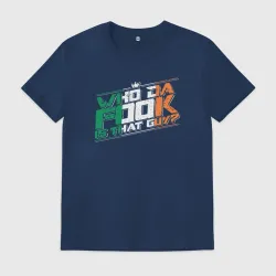 Мужская футболка хлопок Who da fook 
