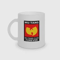 Кружка матовая стеклянная Wu-Tang Clan forever