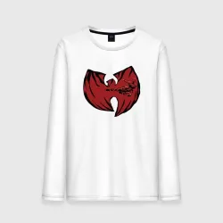 Мужской лонгслив хлопок Wu-Tang fighter