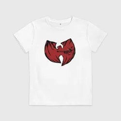 Детская футболка хлопок Wu-Tang fighter