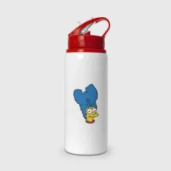 Бутылка для воды с трубочкой Wu-Tang Marge