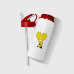 Бутылка для воды с трубочкой Wu-Tang Bart - фото 2