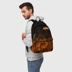 Рюкзак 3D KTM racing милитари оранжевый - фото 2