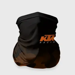 Бандана-труба 3D KTM racing милитари оранжевый