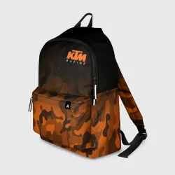 Рюкзак 3D KTM racing милитари оранжевый
