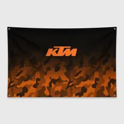 Флаг-баннер KTM orange military