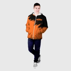 Мужская куртка 3D KTM брызги красок  - фото 2