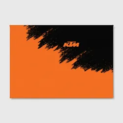 Холст прямоугольный KTM брызги красок  - фото 2