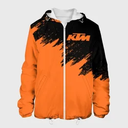 Мужская куртка 3D KTM брызги красок 