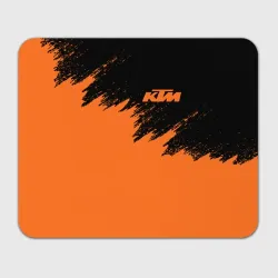 Прямоугольный коврик для мышки KTM брызги красок 