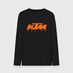 Мужской лонгслив хлопок KTM racing orange