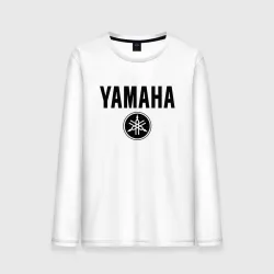 Мужской лонгслив хлопок Yamaha black