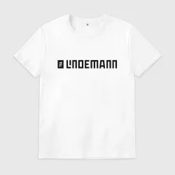 Мужская футболка хлопок Lindemann new logo black