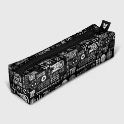 Пенал школьный 3D Twenty One Pilots white pattern