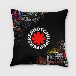 Подушка 3D Red Hot Chili Peppers рок группы