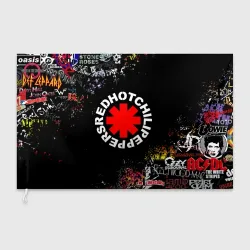 Флаг 3D Red Hot Chili Peppers рок группы