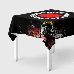 Скатерть 3D Red Hot Chili Peppers рок группы