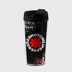 Термокружка-непроливайка Red Hot Chili Peppers рок группы