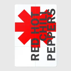 Магнитный плакат 2Х3 Red Hot Chili Peppers red gray color
