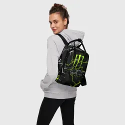 Сумка-рюкзак 3D Monster energy грозовой шторм - фото 2