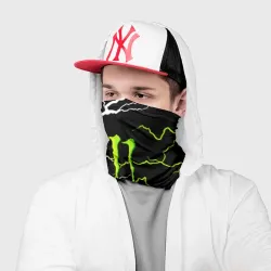 Бандана-труба 3D Monster energy грозовой шторм - фото 2