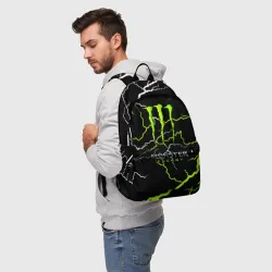 Рюкзак 3D Monster energy грозовой шторм - фото 2