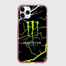 Чехол для iPhone 11 Pro матовый Monster energy грозовой шторм